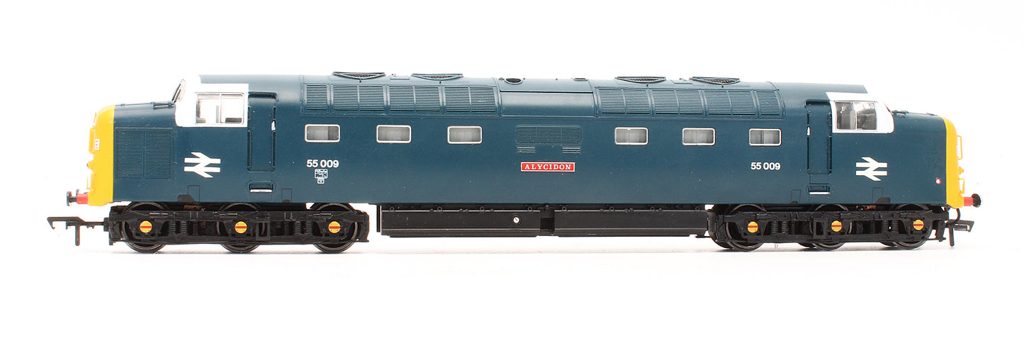 Pre-Owned Class 55009 Deltic 'Alycidon' BR Blue Diesel Locomotive - DCC Fitted - Limited Edition