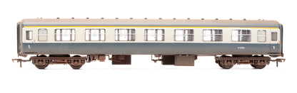 Pre-Owned BR Blue & Grey MK2 1st Class Corridor Coach No.S13393 -Custom Weathered