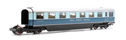 R40479 LNER West Riding Limited Open Third & Kitchen Third Articulated Coach Pack