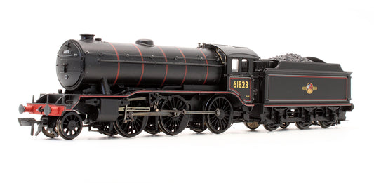 Pre-Owned K3 '61823' BR Lined Black Late Crest Stepped Tender Steam Locomotive - DCC Fitted
