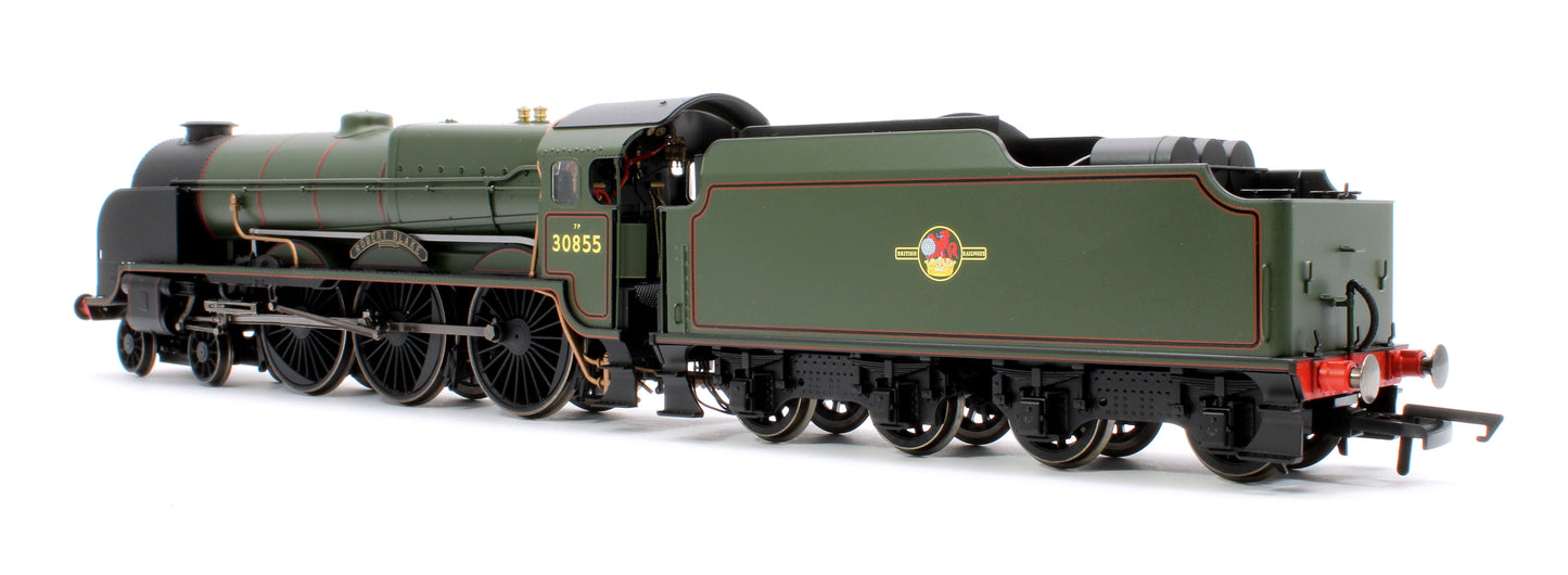 Lord Nelson Class 4-6-0 30855 'Robert Blake' BR Green Late Crest Steam Locomotive