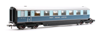 R40479 LNER West Riding Limited Open Third & Kitchen Third Articulated Coach Pack