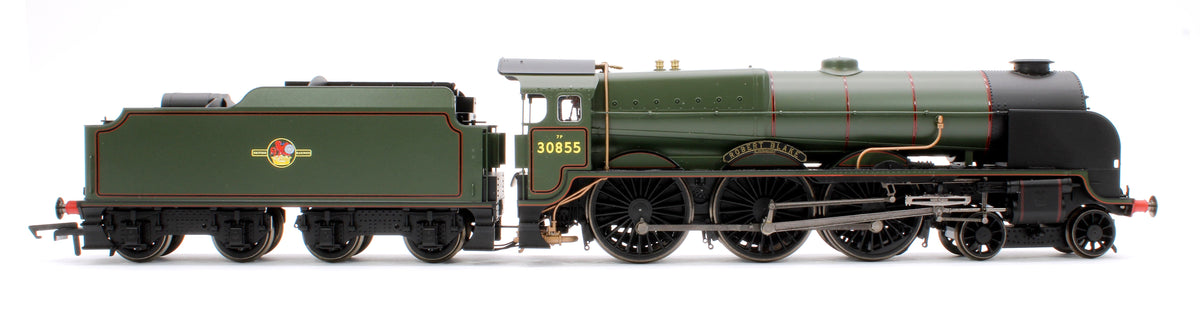 Pre-Owned Lord Nelson Class 4-6-0 30855 'Robert Blake' BR Green Late Crest Steam Locomotive