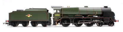 Lord Nelson Class 4-6-0 30855 'Robert Blake' BR Green Late Crest Steam Locomotive