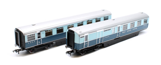 LNER West Riding Limited Open Third & Brake Third Articulated Coach Pack