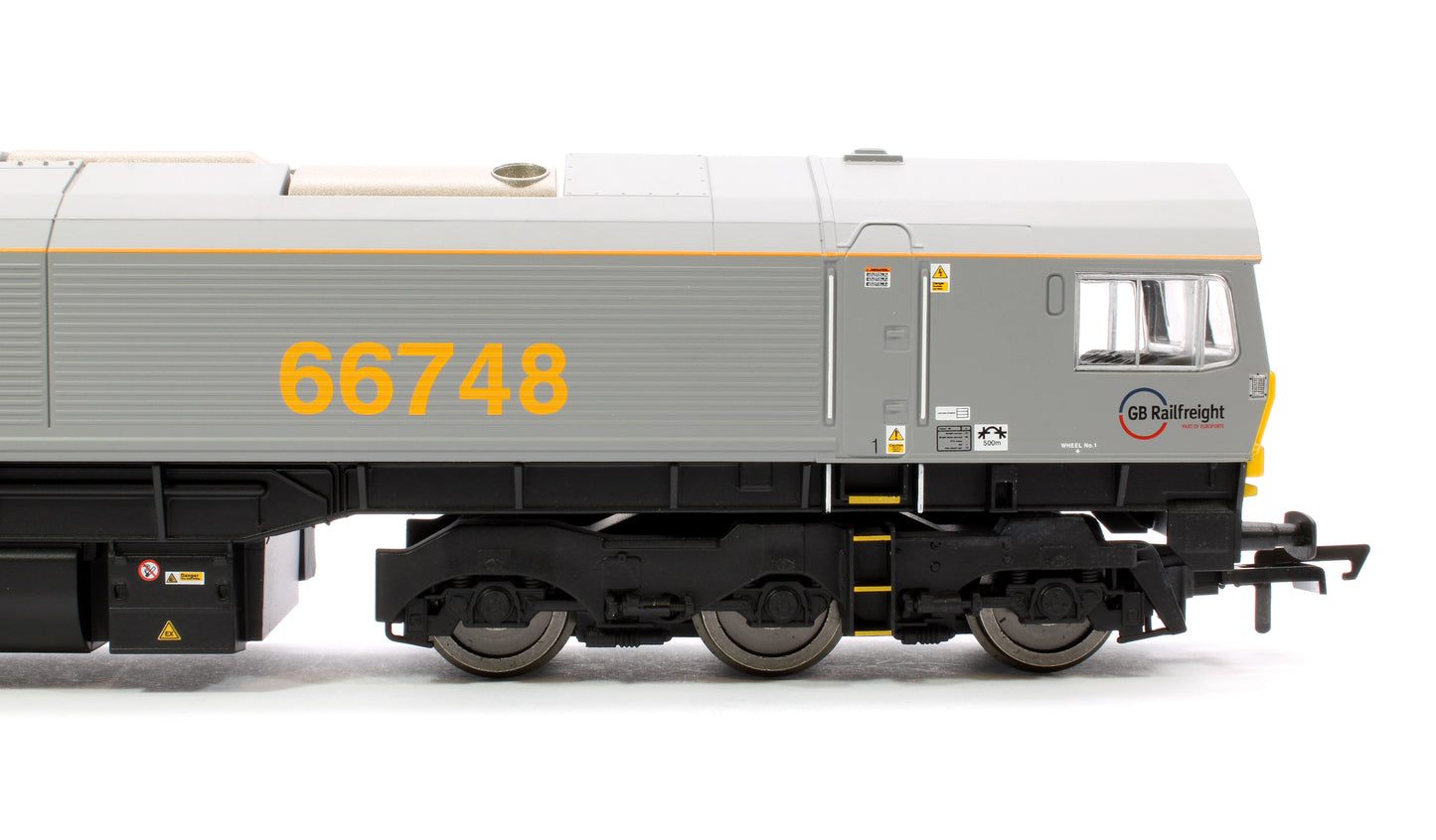 Class 66/7 66748 GB Railfreight Grey Diesel Locomotive
