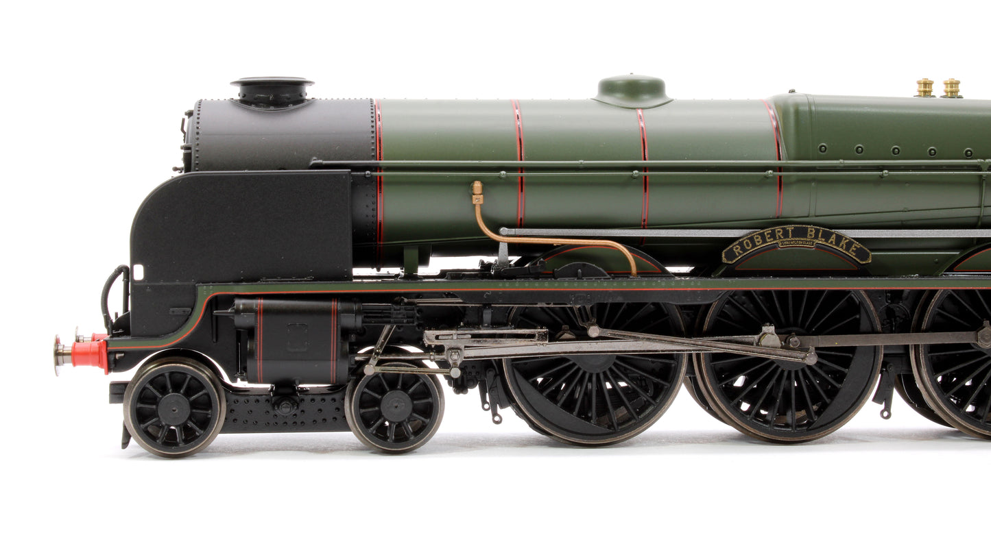 Lord Nelson Class 4-6-0 30855 'Robert Blake' BR Green Late Crest Steam Locomotive