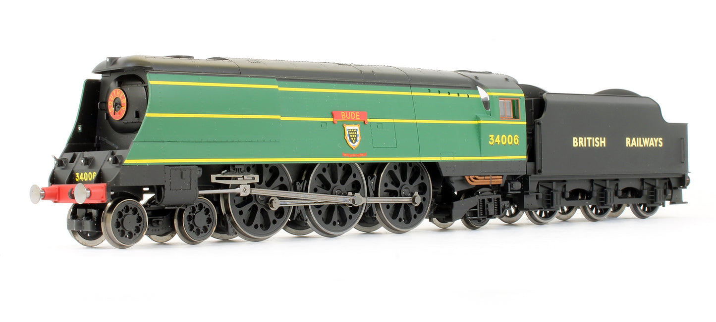 Pre-Owned R2685 BR 4-6-2 1948 Nationalisation West Country Class 'Bude' 34006 Steam Locomotive (Limited Production)