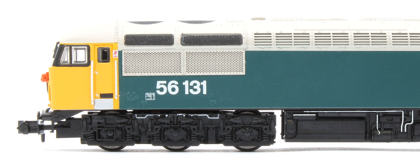 2D-004-011D Class 56 56131 (Crewe Built) Large Logo Blue Diesel Locomotive - DCC Fitted