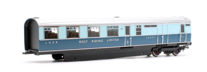 LNER West Riding Limited Open Third & Brake Third Articulated Coach Pack