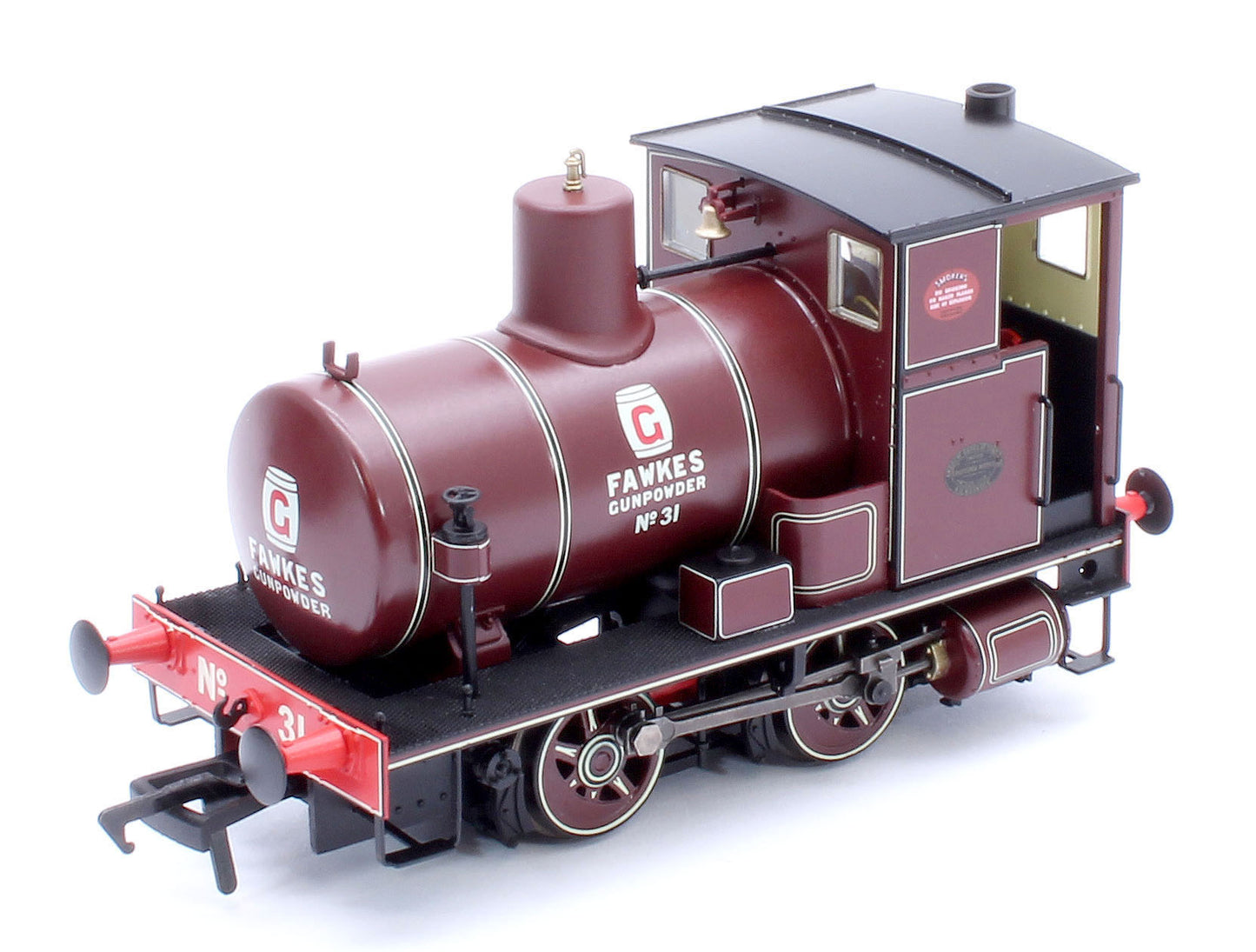 965011 Andrew Barclay Fireless 0-4-0 G. Fawkes Gunpowder Works No.31 Steam Locomotive