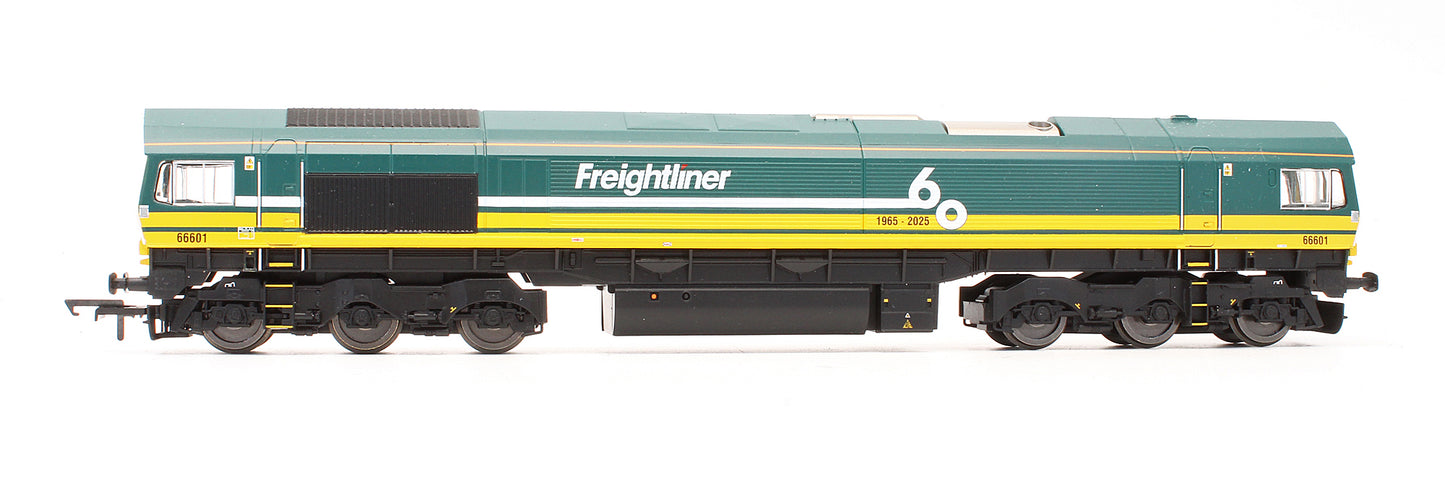 Pre-Owned R30531TXS RailRoad Class 66 Freightliner 66601 'Freightliner 60' Diesel Locomotive - DCC Sound