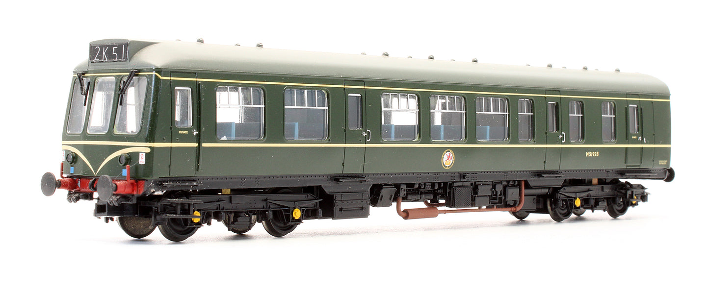 Pre-Owned 32-900A Class 108 Two Car DMU BR Green With Speed Whiskers - DCC Fitted