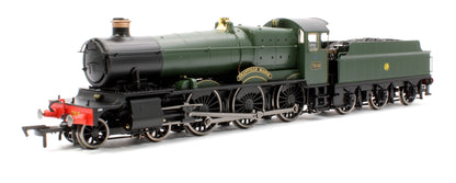 Granville Manor GW Green Shirt Button 78xx Manor Class 4-6-0 Steam Locomotive No.7818 - Sound Fitted