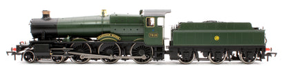 Granville Manor GW Green Shirt Button 78xx Manor Class 4-6-0 Steam Locomotive No.7818 - Sound Fitted