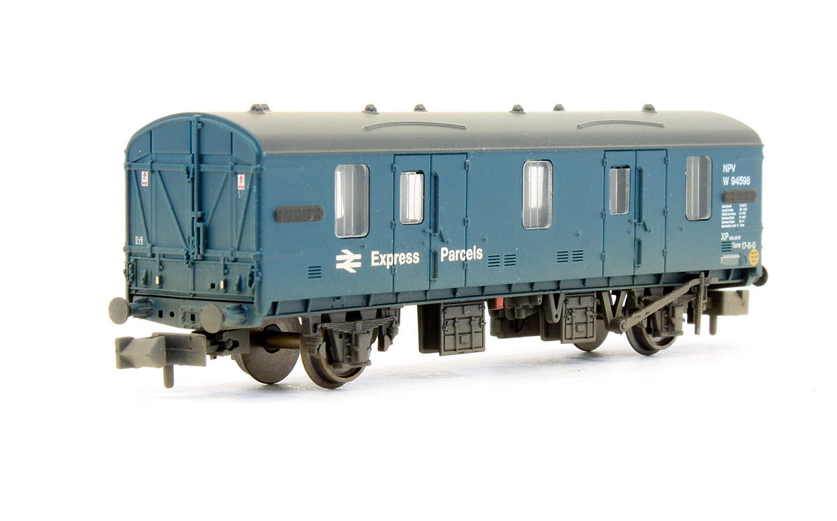 Pre-Owned MK1 CCT Covered Carriage Truck BR Blue 'Express Parcels' - Weathered