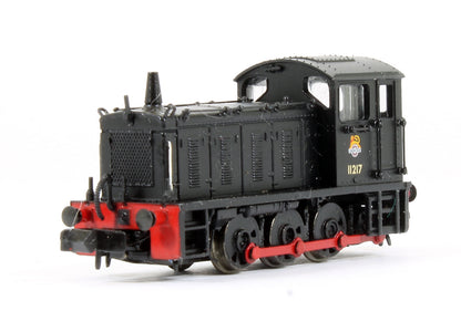 Pre-Owned Class 04 Diesel Shunter 11217 BR Black Early Emblem