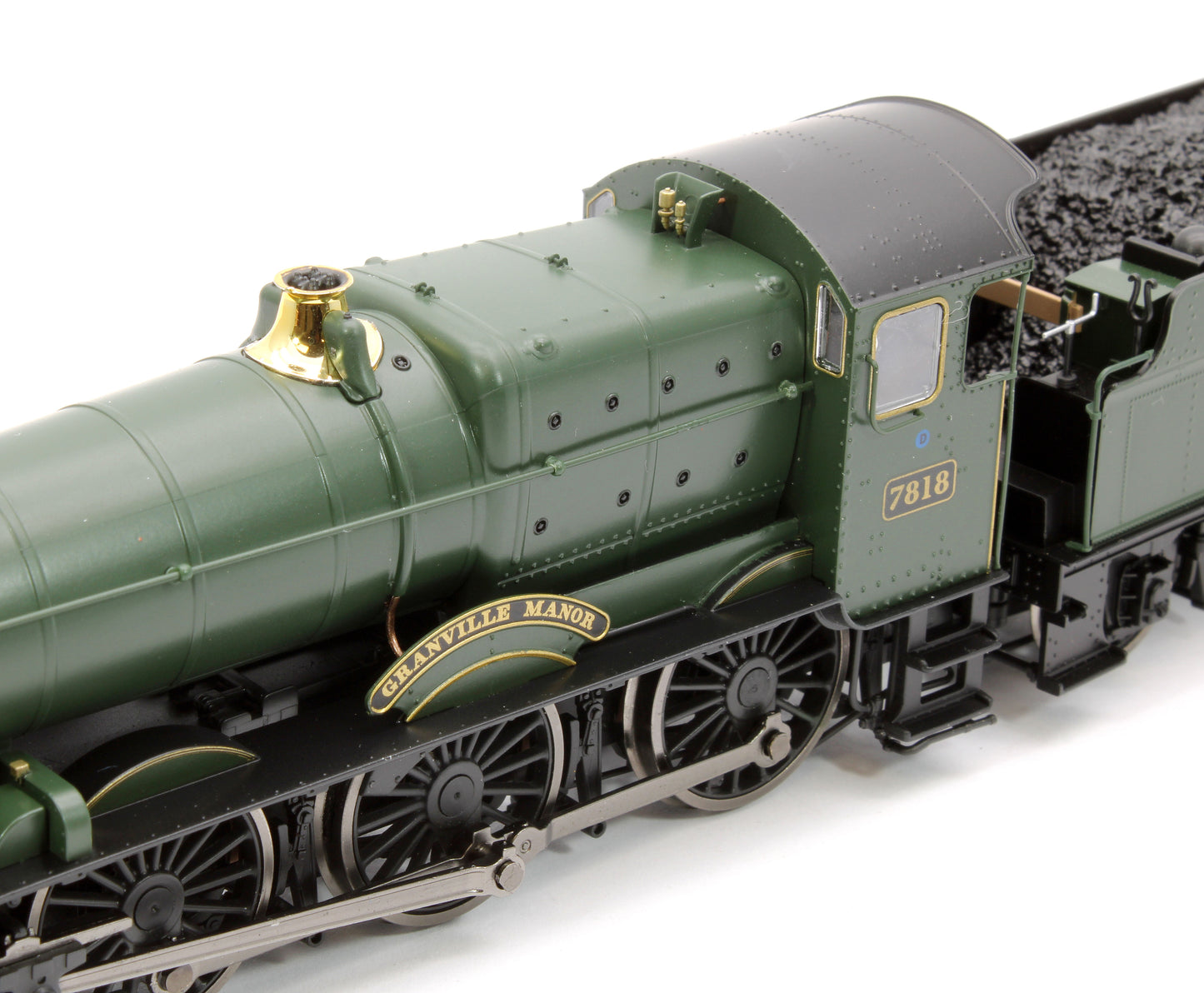 Granville Manor GW Green Shirt Button 78xx Manor Class 4-6-0 Steam Locomotive No.7818 - Sound Fitted