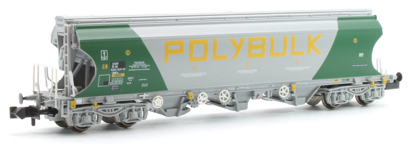 Pre-Owned Polybulk Covered Bogie Hopper Wagon