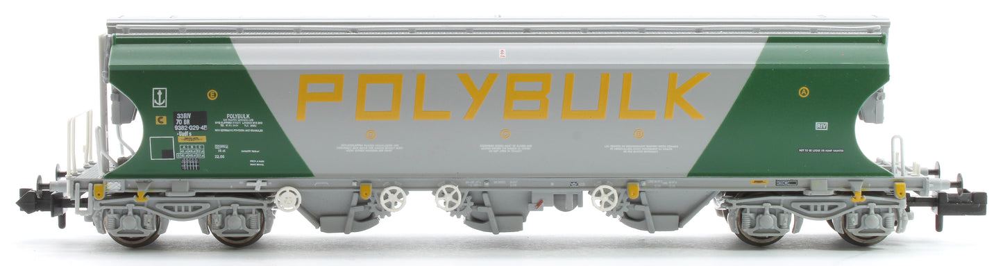 Pre-Owned Polybulk Covered Bogie Hopper Wagon