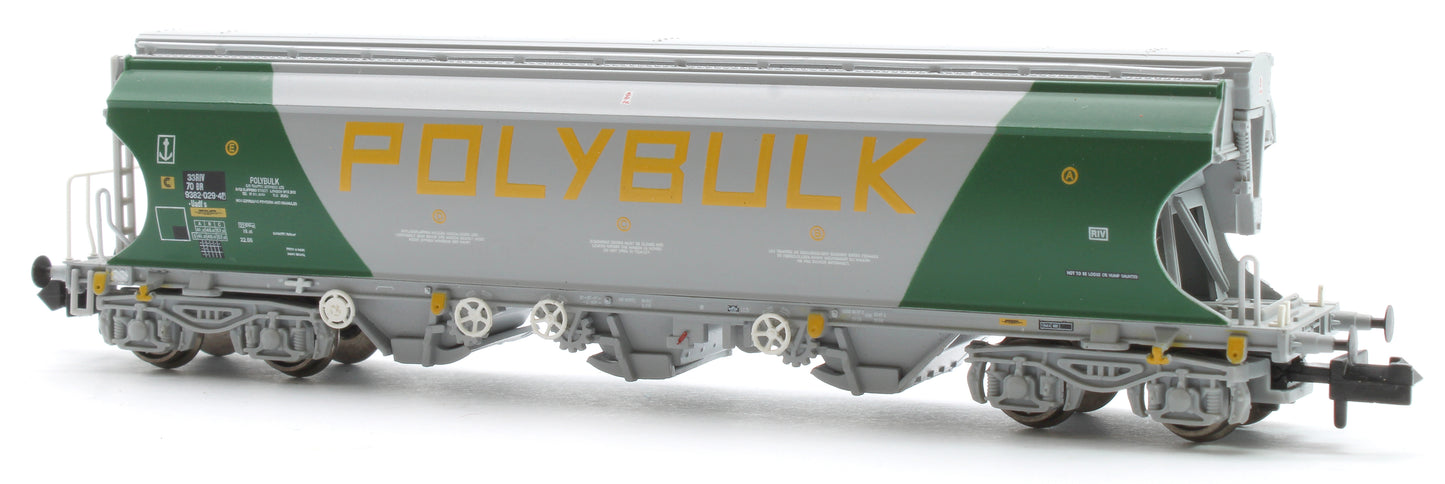 Pre-Owned Polybulk Covered Bogie Hopper Wagon