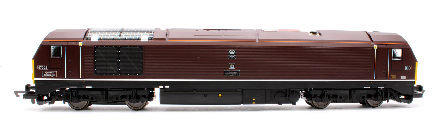 Pre-Owned RailRoad Plus Class 67 Bo-Bo 67005 'Queen's Messenger' DB - Diesel Locomotive