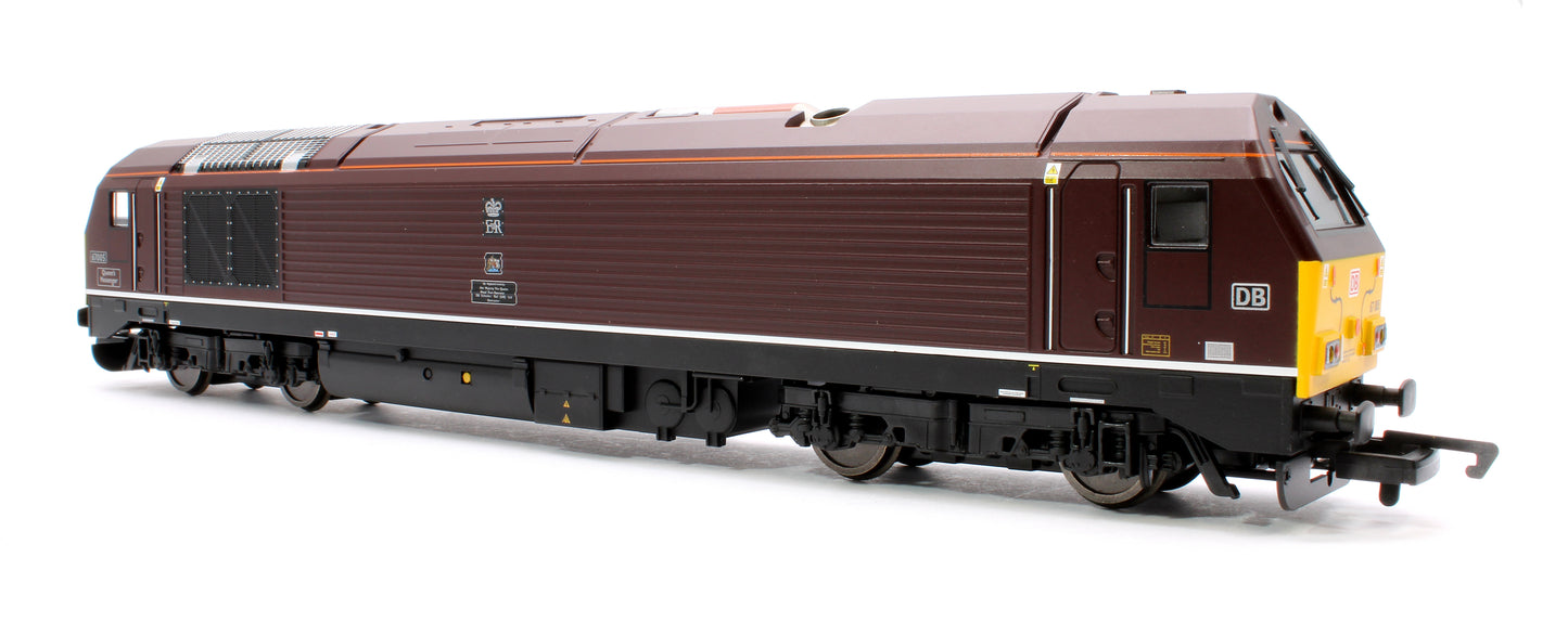 Pre-Owned RailRoad Plus Class 67 Bo-Bo 67005 'Queen's Messenger' DB - Diesel Locomotive