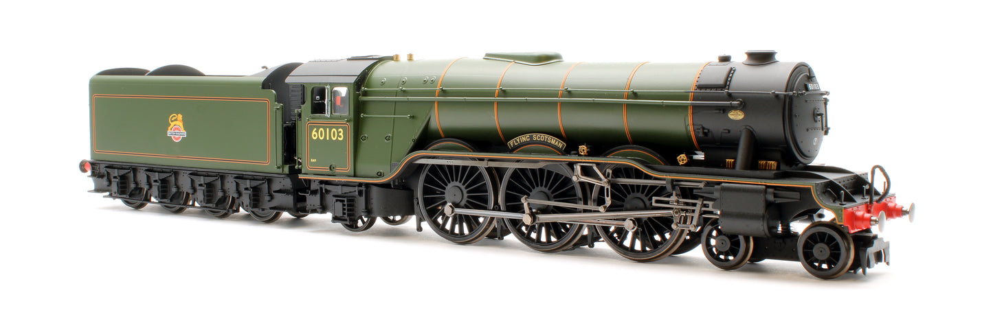 Class A3 4-6-2 60103 'Flying Scotsman' BR with Steam Generator (Diecast footplate and flickering firebox) Steam Locomotive - DCC Sound