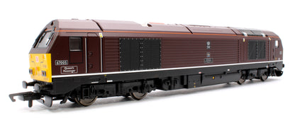 Pre-Owned RailRoad Plus Class 67 Bo-Bo 67005 'Queen's Messenger' DB - Diesel Locomotive