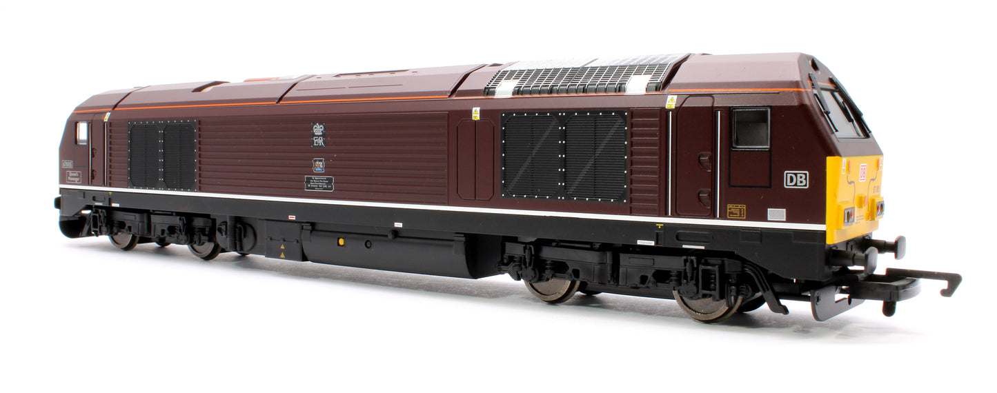 Pre-Owned RailRoad Plus Class 67 Bo-Bo 67005 'Queen's Messenger' DB - Diesel Locomotive