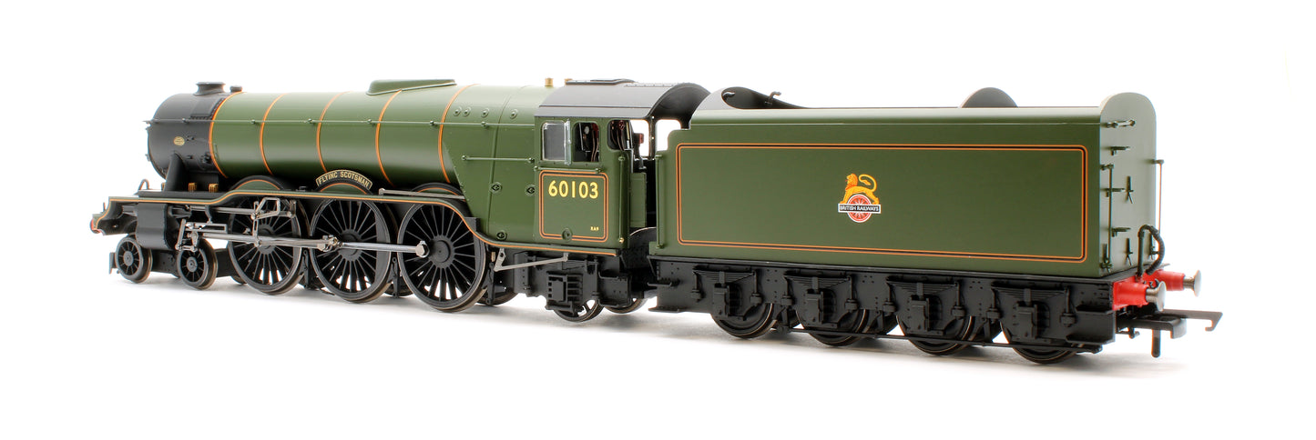 Class A3 4-6-2 60103 'Flying Scotsman' BR with Steam Generator (Diecast footplate and flickering firebox) Steam Locomotive - DCC Sound