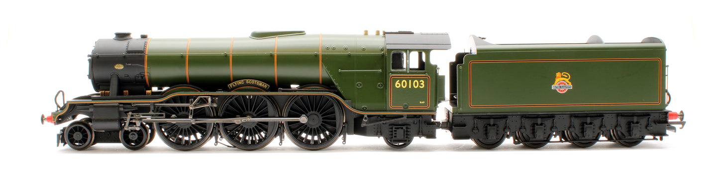 Class A3 4-6-2 60103 'Flying Scotsman' BR with Steam Generator (Diecast footplate and flickering firebox) Steam Locomotive - DCC Sound