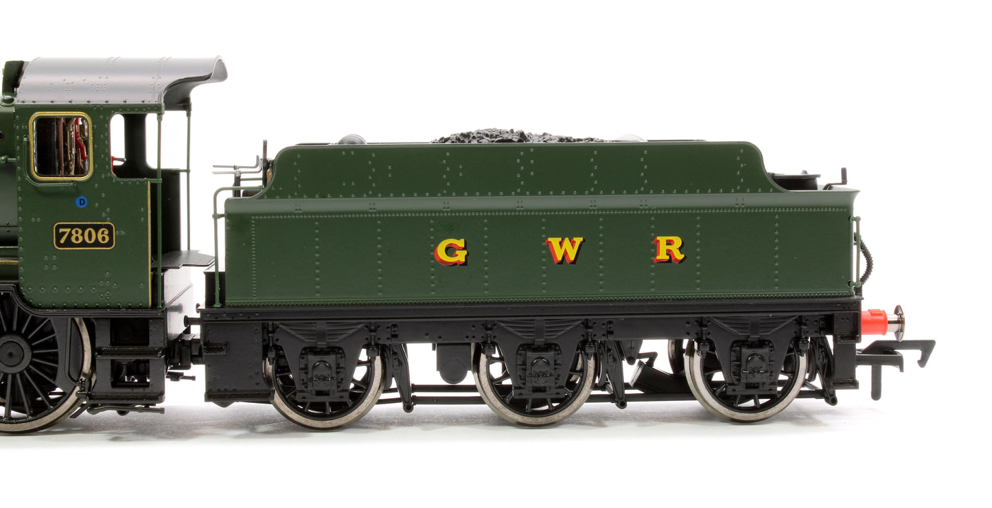 Cockington Manor GW Green GWR 78xx Manor Class 4-6-0 Steam Locomotive No.7806 - DCC Fitted