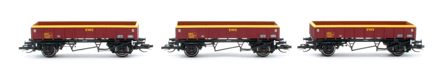 TT6051 EWS MHA ‘Coalfish’ Ballast Wagon No.396059, 396776 & 396999 Triple Pack