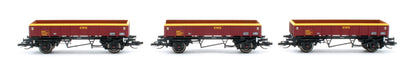 TT6051 EWS MHA ‘Coalfish’ Ballast Wagon No.396059, 396776 & 396999 Triple Pack