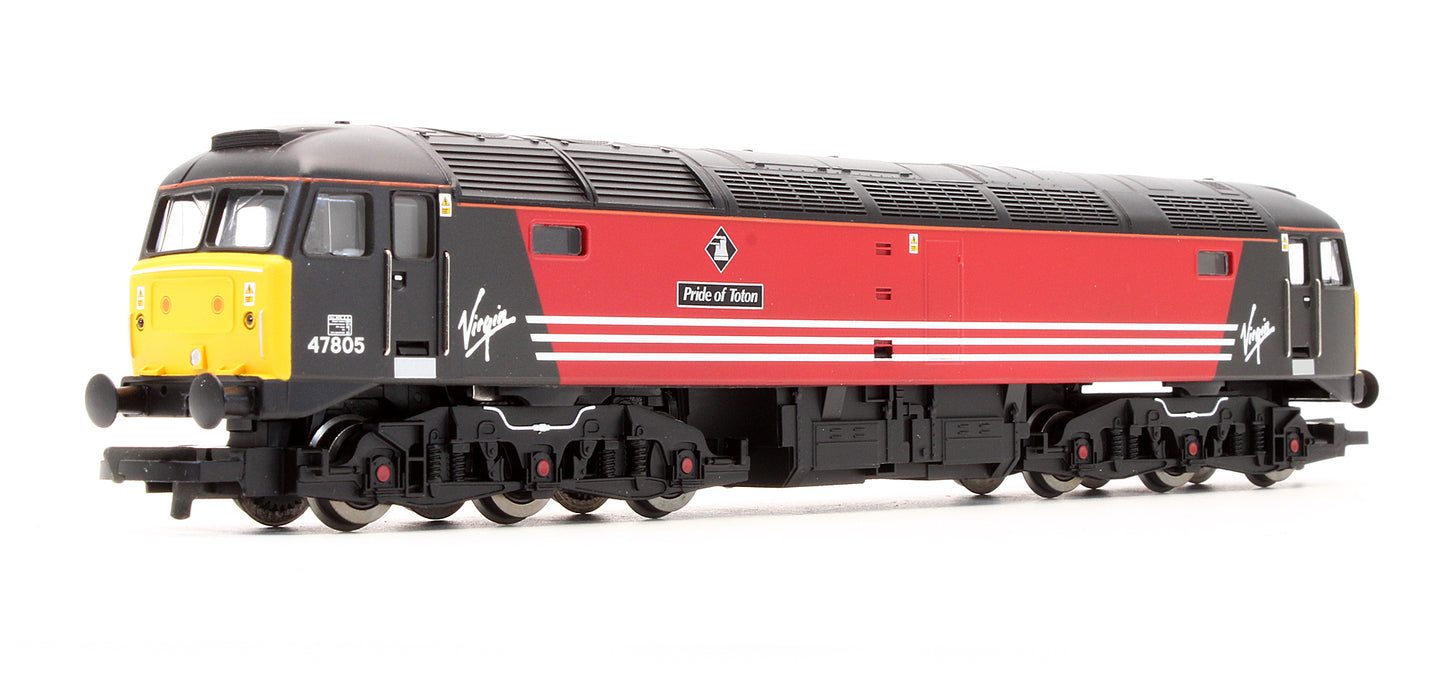Pre-Owned R2289E Virgin Class 47805 'Pride Of Toton' Diesel Locomotive