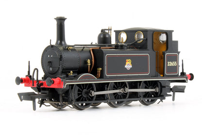 Pre-Owned Stroudley Terrier A1X Class BR Lined Black Early Crest 0-6-0 Tank Locomotive No.32655