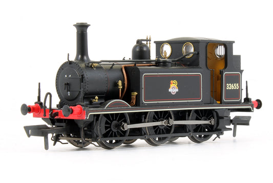 Pre-Owned Stroudley Terrier A1X Class BR Lined Black Early Crest 0-6-0 Tank Locomotive No.32655