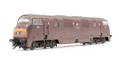 Pre-Owned Class 42 Warship BR Maroon D801 'Vanguard' Diesel Locomotive (Weathered)