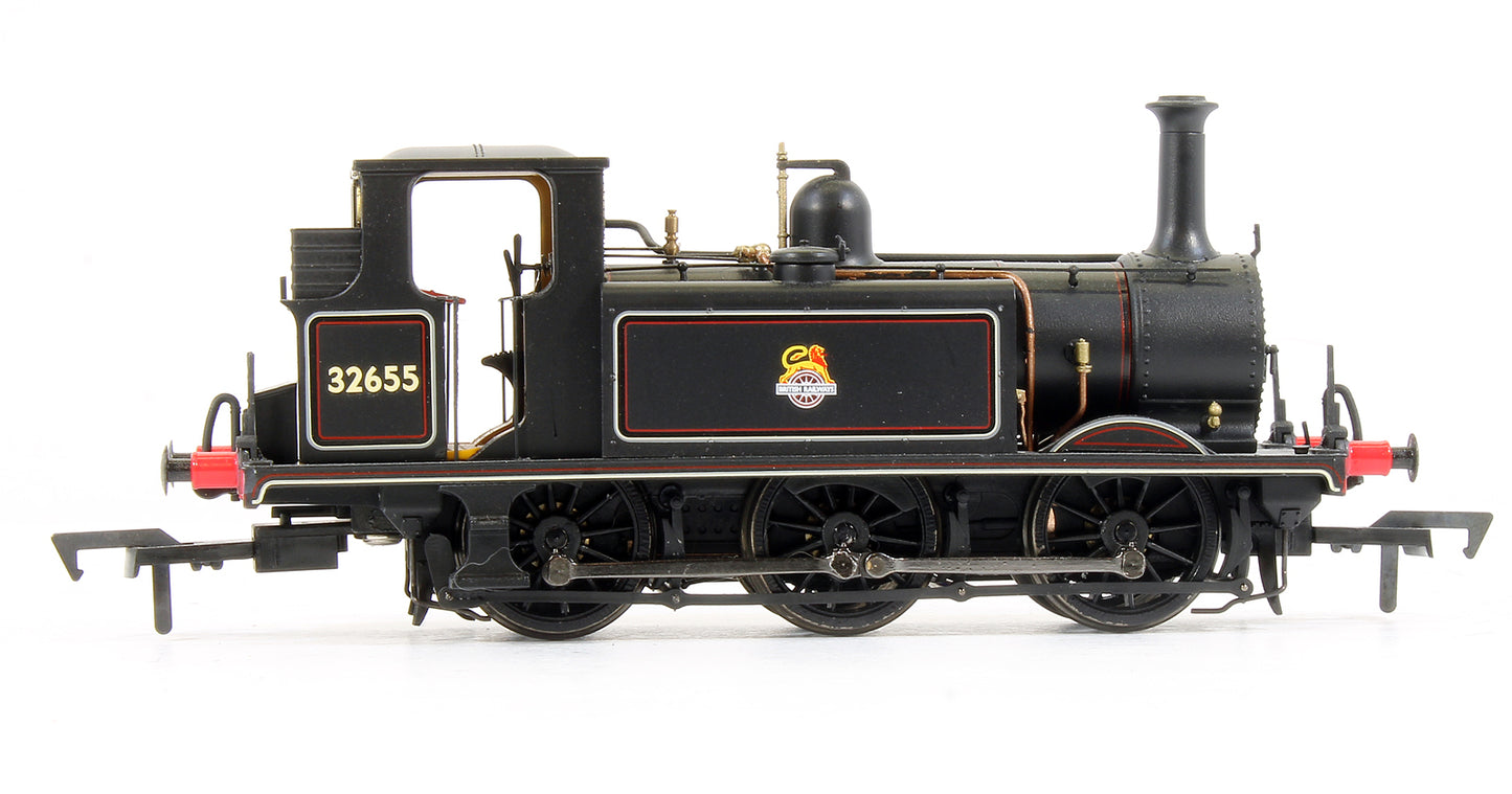 Pre-Owned Stroudley Terrier A1X Class BR Lined Black Early Crest 0-6-0 Tank Locomotive No.32655