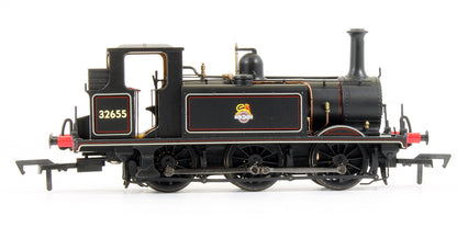 Pre-Owned Stroudley Terrier A1X Class BR Lined Black Early Crest 0-6-0 Tank Locomotive No.32655