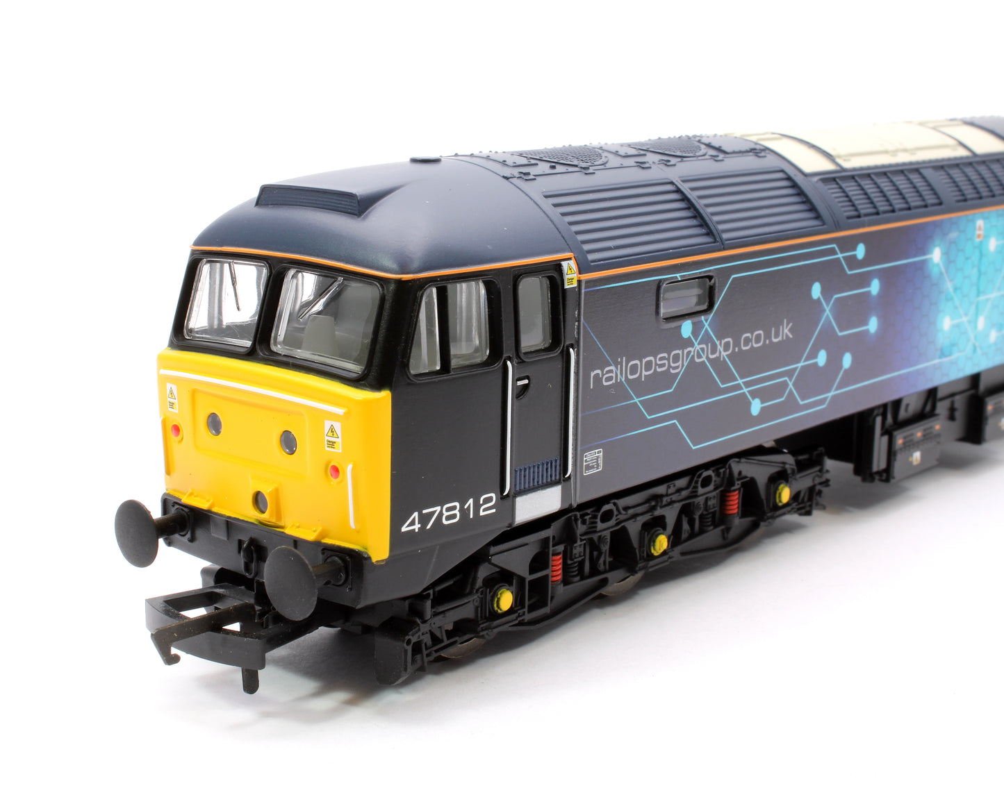 RailRoad Plus Class 47/8 47812 Rail Operations Group (ROG) Diesel Locomotive