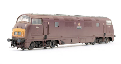 Pre-Owned Class 42 Warship BR Maroon D801 'Vanguard' Diesel Locomotive (Weathered)