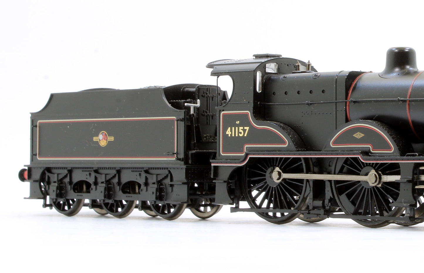 Pre-Owned 31-933 Midland Compound 41157 BR Black Late Crest Steam Locomotive - DCC Fitted