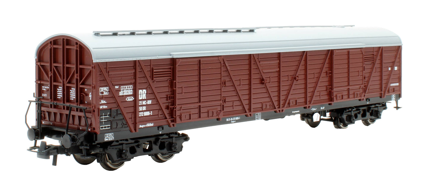 Pre-Owned 76553 Covered Boxcar, Type GGths Bromberg,DR '2150-272 9009-1'