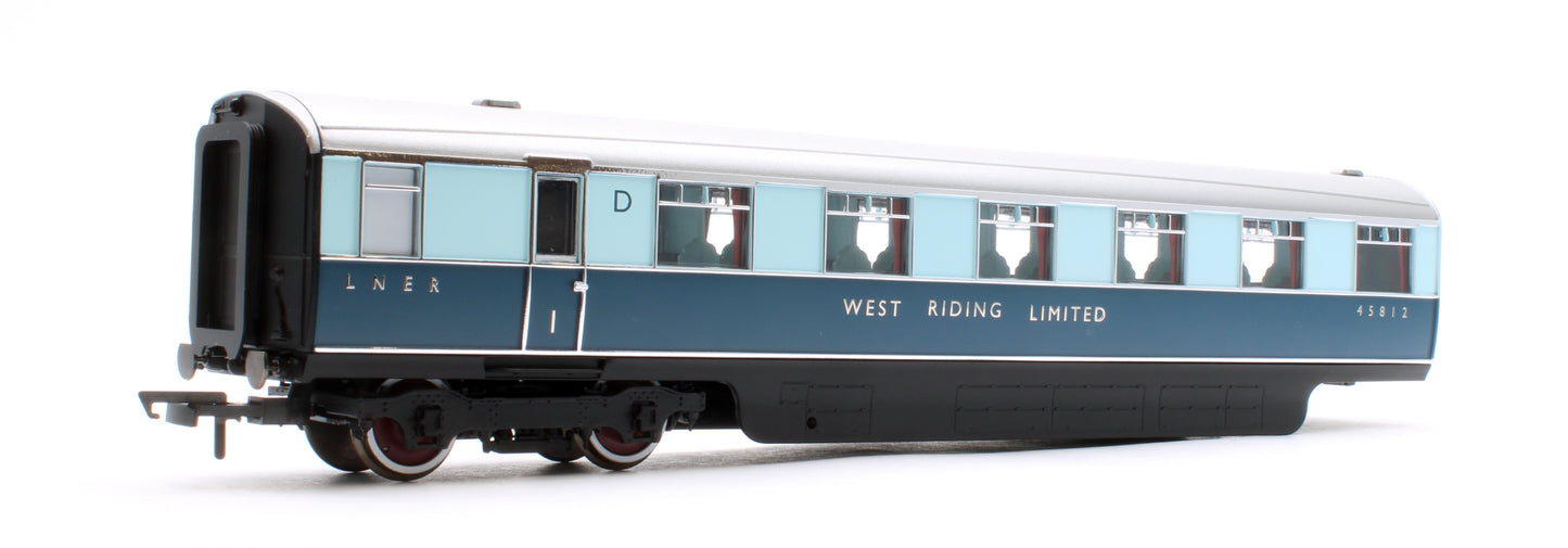 LNER West Riding Limited Double Open First Articulated Coach Pack