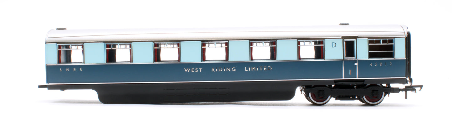 LNER West Riding Limited Double Open First Articulated Coach Pack