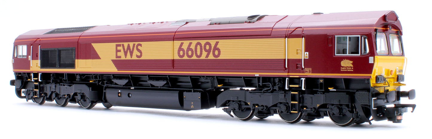 Class 66/0 66096 EWS Diesel Locomotive