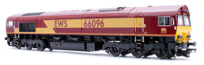 Class 66/0 66096 EWS Diesel Locomotive - Deluxe DCC Sound