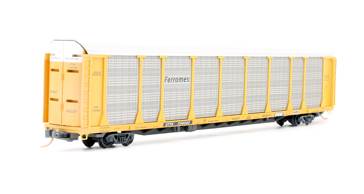 Pre-Owned 89' Tri-Level Closed Autorack Ferromex - Road #310442 - Weathered
